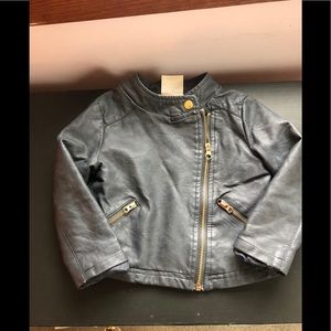 Osh Kosh Little gray bomber jackets sz 2T